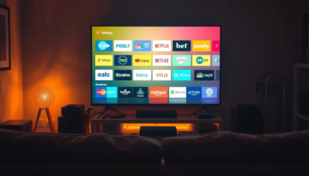 iptv 4k auf smart tv mit übersicht